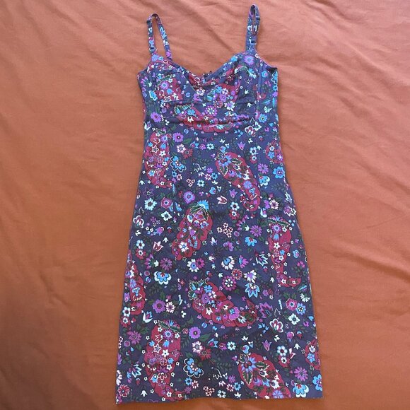 Ticci Tonetto Dresses & Skirts - Bohemian Paisley Corset Dress